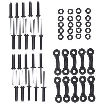 Greensen Durable Kayak Replacement Kit Set with Nylon Pad Eyes & Tri-Fold Rivets & Screw Nuts
Greensen Durable Kayak Replacement Kit Set with Nylon Pad Eyes & Tri-Fold Rivets & Screw Nuts