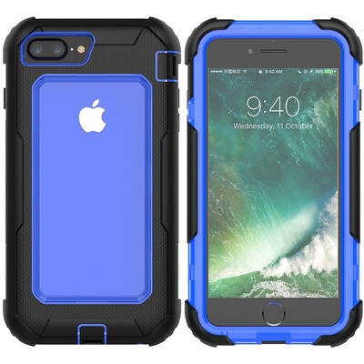 MOONCASE Apple iPhone 6 Plus6s Plus Slider Griffin Phone Case Series - Black Blue
MOONCASE Apple iPhone 6 Plus6s Plus Slider Griffin Phone Case Series - Black Blue