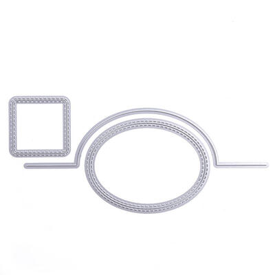 Semicircle DIY Metal Stencil Scrapbook Craft Embroidery Cutting Die