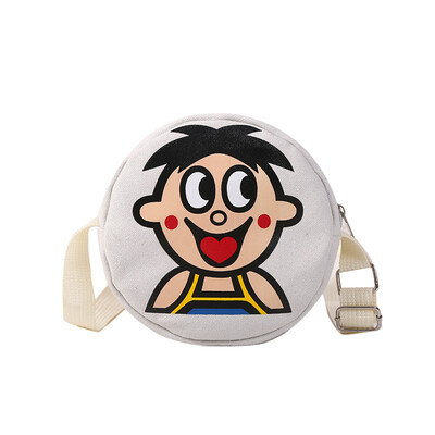2019 new fashion cute Wangzi canvas shoulder bag cartoon casual simple girl slung versatile small round bag
2019 new fashion cute Wangzi canvas shoulder bag cartoon casual simple girl slung versatile small round bag