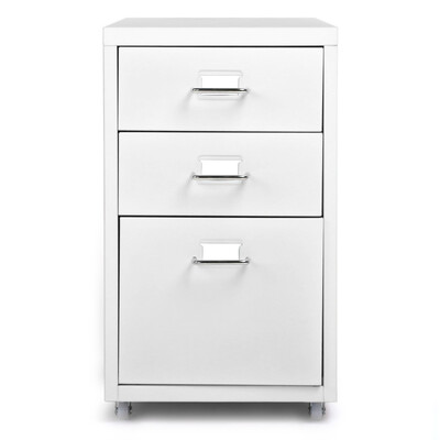 IKayaa Metal Drawer Filing Cabinet Detachable Mobile Steel File Cabinets W 3 Drawers 4 Casters
IKayaa Metal Drawer Filing Cabinet Detachable Mobile Steel File Cabinets W 3 Drawers 4 Casters