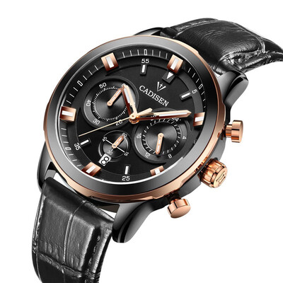 CADISEN three-dimensional three-eye multi-function quartz watch waterproof steel belt watch C90116171
CADISEN three-dimensional three-eye multi-function quartz watch waterproof steel belt watch C90116171
