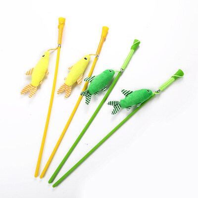 Cat Teaser Wand Toy Making Them Want To Play Interactive Pet Plastic Stick With Cartoon Fish Attachment
Cat Teaser Wand Toy Making Them Want To Play Interactive Pet Plastic Stick With Cartoon Fish Attachment