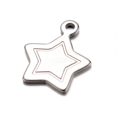 304 Stainless Steel Charms Heart Tag Charms Stainless Steel Color 165x135x1mm Hole 15mm
304 Stainless Steel Charms Heart Tag Charms Stainless Steel Color 165x135x1mm Hole 15mm