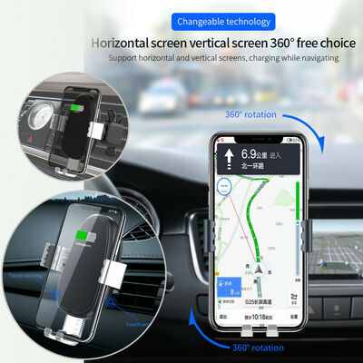 360-Degree Rotatable Wireless Charging Auto Air Vent Car Phone Fast Charger US
360-Degree Rotatable Wireless Charging Auto Air Vent Car Phone Fast Charger US