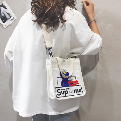 Sesame Street Crossbody Female 2019 New Japanese Harajuku Student Shoulder Tote Joker Board Canvas Bag
Sesame Street Crossbody Female 2019 New Japanese Harajuku Student Shoulder Tote Joker Board Canvas Bag