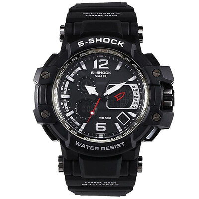 Mens Stylish Sports Multi-function Electronic Waterproof Watch Dual Display Wristwatches
Mens Stylish Sports Multi-function Electronic Waterproof Watch Dual Display Wristwatches