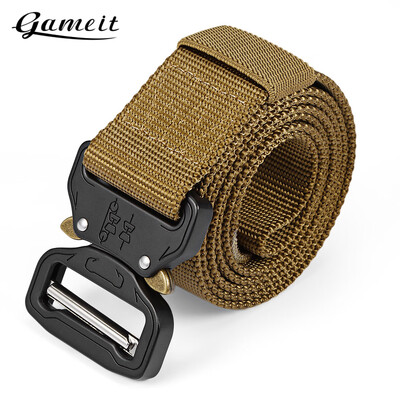 Gameit Tactical Belt Military Webbing Rigger Web Strap with Quick Release Buckle
Gameit Tactical Belt Military Webbing Rigger Web Strap with Quick Release Buckle