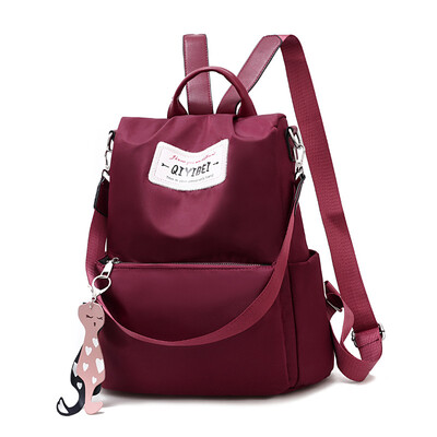 2019 summer new womens bag backpack student travel backpack college wind quality Oxford cloth bag
2019 summer new womens bag backpack student travel backpack college wind quality Oxford cloth bag