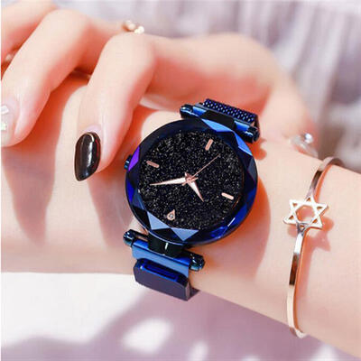 Women Starry Sky Watch Fashion Magnet Buckle Mesh Band Roman Number Quartz Wristwatch Women Luxury Watches Zegarek Damski
Women Starry Sky Watch Fashion Magnet Buckle Mesh Band Roman Number Quartz Wristwatch Women Luxury Watches Zegarek Damski