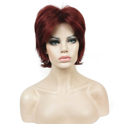 StrongBeauty Short Layered Shaggy Copper Red Full Synthetic Wig Womens Wigs COLOUR CHOICES
StrongBeauty Short Layered Shaggy Copper Red Full Synthetic Wig Womens Wigs COLOUR CHOICES