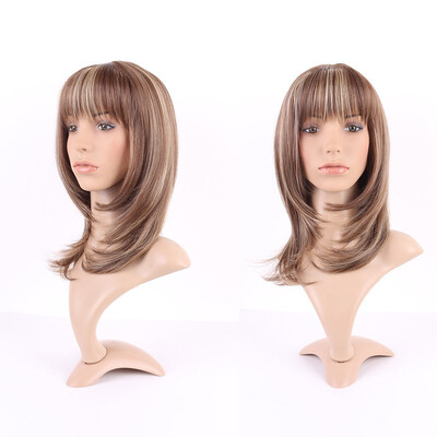 Long Curly Synthetic Wig with Bangs Short Hair Wigs Heat Resistant Full Wig Full Head for Women 
Long Curly Synthetic Wig with Bangs Short Hair Wigs Heat Resistant Full Wig Full Head for Women