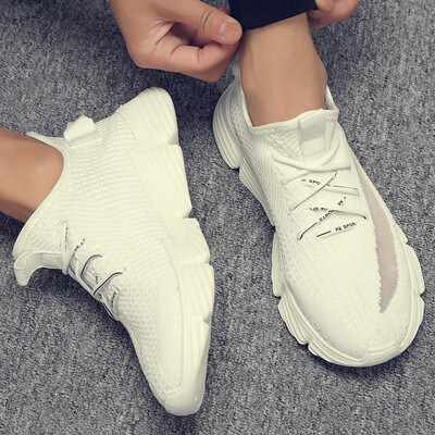 2019 new mens shoes summer breathable tide shoes Korean version of the trend socks shoes mens sports running wild white shoes
2019 new mens shoes summer breathable tide shoes Korean version of the trend socks shoes mens sports running wild white shoes