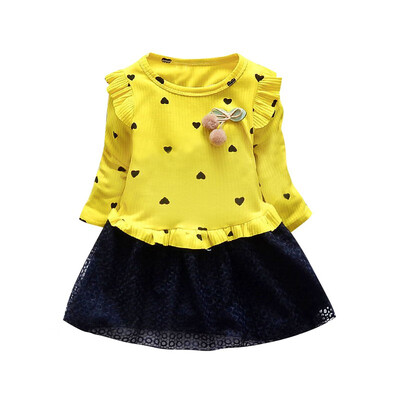 Autumn Spring Casual Baby Girls Dot Print Princess Dress Cotton Kids Toddler Long Sleeve Sundress
Autumn Spring Casual Baby Girls Dot Print Princess Dress Cotton Kids Toddler Long Sleeve Sundress