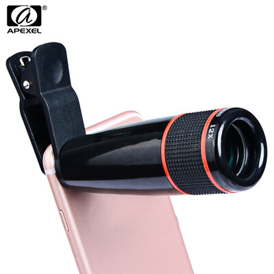 APEXEL APL - 12XSJ 12X Telephoto Zoom Lens Shutterbug Necessary for iPhone Samsung Xiaomi ZTE Notebook PC
APEXEL APL - 12XSJ 12X Telephoto Zoom Lens Shutterbug Necessary for iPhone Samsung Xiaomi ZTE Notebook PC