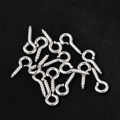 PH PANDAHALL 500 Pcs Iron Screw Eye Pin Bail Peg for Half-drilled Beads for Jewelry Making
PH PANDAHALL 500 Pcs Iron Screw Eye Pin Bail Peg for Half-drilled Beads for Jewelry Making
