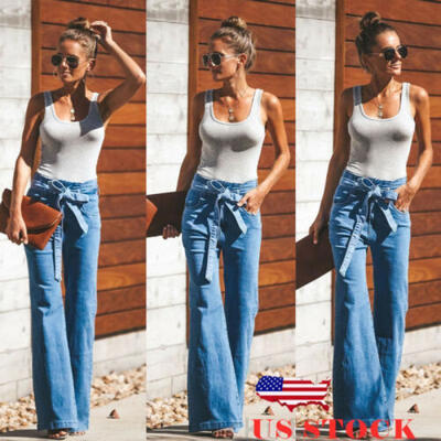 US Women Boot Cut Denim Jeggings Trouser Jeans Wide Leg Flare Bell Bottom Pants
US Women Boot Cut Denim Jeggings Trouser Jeans Wide Leg Flare Bell Bottom Pants