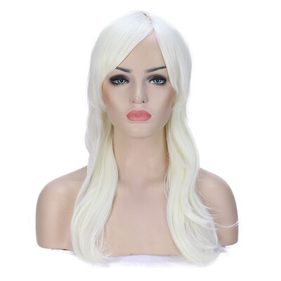 23 Inch Synthetic Long Wavy Full Hair Wigs Cosplay Costume Party Heat-Resistant Wigs For Women Men