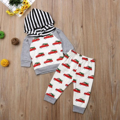 Newborn Baby Boys Girls Christmas Car With Tree Pattern Hooded Tops Pants Outfits Clothes
Newborn Baby Boys Girls Christmas Car With Tree Pattern Hooded Tops Pants Outfits Clothes