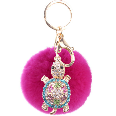 Rex rabbit hair keychain inlaid colored diamonds turtle three-dimensional graphics girls creative bags exquisite pendant
Rex rabbit hair keychain inlaid colored diamonds turtle three-dimensional graphics girls creative bags exquisite pendant