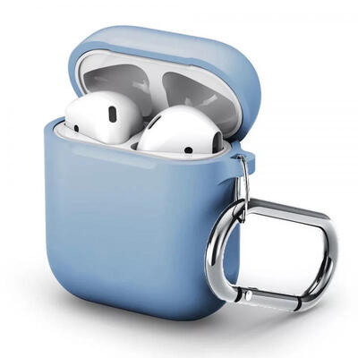 Protective Silicone Cover For AirPods Charging Case Scratch-proof Shock-proof Case Skin With Carabiner For AirPods 1
Protective Silicone Cover For AirPods Charging Case Scratch-proof Shock-proof Case Skin With Carabiner For AirPods 1