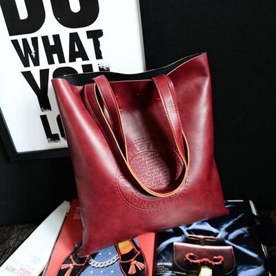 2018 New Style Fashion Handbag Lady Shoulder Bag Tote Purse Solid Hasp PU Leather Women Large Capacity Bag
2018 New Style Fashion Handbag Lady Shoulder Bag Tote Purse Solid Hasp PU Leather Women Large Capacity Bag