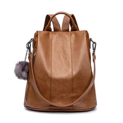 Backpack Mummy bag large-capacity anti-theft bag wild fashion casual soft leather backpack
Backpack Mummy bag large-capacity anti-theft bag wild fashion casual soft leather backpack