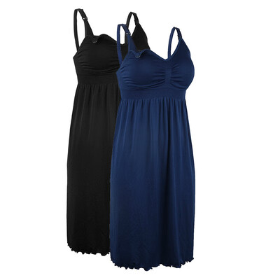 iLoveSIA breastfeeding nightdress thin short-sleeved dress pregnant women pajamas postpartum skirt -2P-60965579
iLoveSIA breastfeeding nightdress thin short-sleeved dress pregnant women pajamas postpartum skirt -2P-60965579