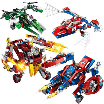 Avenger Steel Hero Armor Lightning Deformation Boys Racing Building Block Children Toy Robot Model
Avenger Steel Hero Armor Lightning Deformation Boys Racing Building Block Children Toy Robot Model