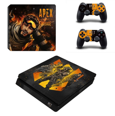 new Apex Legends vinyl Decal Skin Sticker For Sony Playstation 4 PS4 slim Console 2Pcs Controller Film Stickers
new Apex Legends vinyl Decal Skin Sticker For Sony Playstation 4 PS4 slim Console 2Pcs Controller Film Stickers
