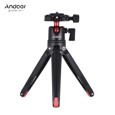 Andoer Mini Handheld Travel Tabletop Tripod Stand with Ball Head for Canon Nikon Sony DSLR Mirrorless Camcorder for iPhone X 8 7
Andoer Mini Handheld Travel Tabletop Tripod Stand with Ball Head for Canon Nikon Sony DSLR Mirrorless Camcorder for iPhone X 8 7