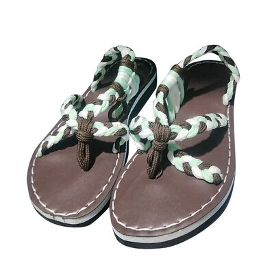 Rose Retro Womens Slippers Hemp Rope Flip Flops Flat Fashion Roman Sandals Beach Shoe
Rose Retro Womens Slippers Hemp Rope Flip Flops Flat Fashion Roman Sandals Beach Shoe