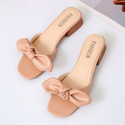 Slipper women 2019 summer new net red sandals bow womens shoes thick heel simple student slippers
Slipper women 2019 summer new net red sandals bow womens shoes thick heel simple student slippers