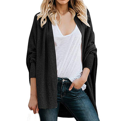 Toponeto Womens Knitted Sweater Open Front Casual Loose Batwing Long Sleeve Cardigan Coat
Toponeto Womens Knitted Sweater Open Front Casual Loose Batwing Long Sleeve Cardigan Coat