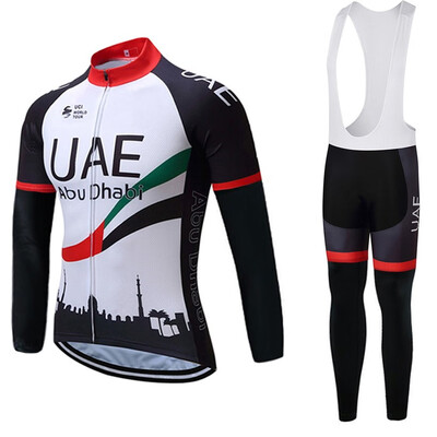 Cycling jersey 2018 pro team UAE winter thermal fleece cycling clothing set ropa ciclismo invierno bike jersey bib pants kit
Cycling jersey 2018 pro team UAE winter thermal fleece cycling clothing set ropa ciclismo invierno bike jersey bib pants kit