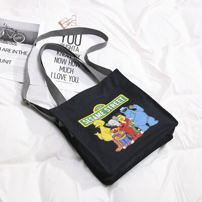 Bag bag female 2019 new wave Korea ins Japanese students cartoon Sesame Street canvas bag Messenger bag shoulder bag
Bag bag female 2019 new wave Korea ins Japanese students cartoon Sesame Street canvas bag Messenger bag shoulder bag
