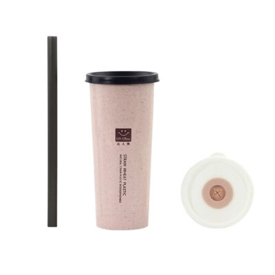 450ml Nordic Style Water Bottle With A Drinking Straw Wheat Straw Water Bottle BPA Outdoor School Creative Eco-Friendly Bottle
450ml Nordic Style Water Bottle With A Drinking Straw Wheat Straw Water Bottle BPA Outdoor School Creative Eco-Friendly Bottle