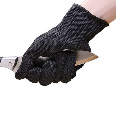 1 Pair Black Working Safety Gloves Cut-Resistant Protective Wire Butcher Anti-Cutting Camping Gloves
1 Pair Black Working Safety Gloves Cut-Resistant Protective Wire Butcher Anti-Cutting Camping Gloves