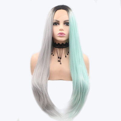 Amazing Star Lace Frontal Wigs Straight Mixed Color Hair Heat Resistant Fiber Middle Part Synthetic Hair
Amazing Star Lace Frontal Wigs Straight Mixed Color Hair Heat Resistant Fiber Middle Part Synthetic Hair