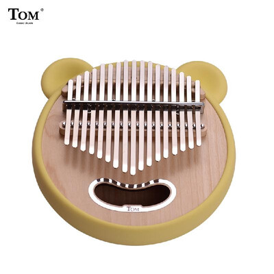 Tom TK-CI-CT 17-Key Round Shape Thumb Piano Kalimba Maple Wood with Carry Bag Musical Note Stickers Tuning Hammer Cleaning Cloth C 
Tom TK-CI-CT 17-Key Round Shape Thumb Piano Kalimba Maple Wood with Carry Bag Musical Note Stickers Tuning Hammer Cleaning Cloth C