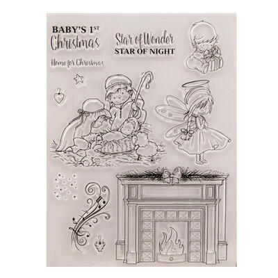 Christmas Girls Silicone Clear Stamps for DIY ScrapbookPhoto Album Craft