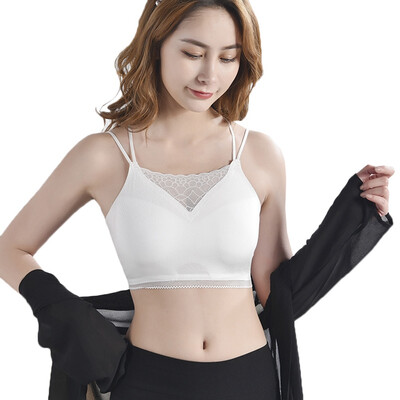 Sexy Suspenders Lace Sports Vest Underwear Mesh Perspective Anti-Glare Fitness Tube Top
Sexy Suspenders Lace Sports Vest Underwear Mesh Perspective Anti-Glare Fitness Tube Top