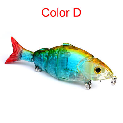 New Hot Lifelike Fishing Lure Quality Fishing Bait 3D Fishing Tackle 4 Color Jointed lures 221g129cm Swim Lure
New Hot Lifelike Fishing Lure Quality Fishing Bait 3D Fishing Tackle 4 Color Jointed lures 221g129cm Swim Lure