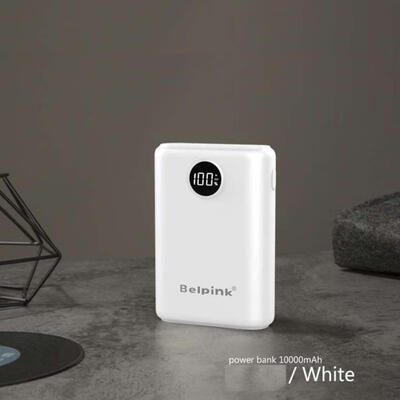 BP936S Mini Portable 10000mAh Power Bank Lightweight Three-Port Input Charger With Digital Display
BP936S Mini Portable 10000mAh Power Bank Lightweight Three-Port Input Charger With Digital Display