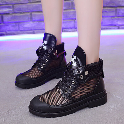 Sports wind shoes women ins Super Fire 2019 summer fashion new breathable lace-up thick bottom trend Martins boots tide
Sports wind shoes women ins Super Fire 2019 summer fashion new breathable lace-up thick bottom trend Martins boots tide