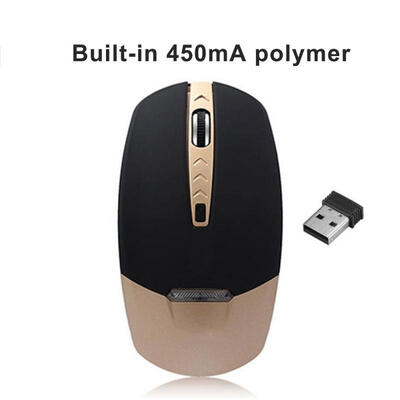 24G Wireless Mouse With Nano Receiver Slim Noiseless Rechargeable Optical Mouse For WIN1078 MAC Android XP System
24G Wireless Mouse With Nano Receiver Slim Noiseless Rechargeable Optical Mouse For WIN1078 MAC Android XP System
