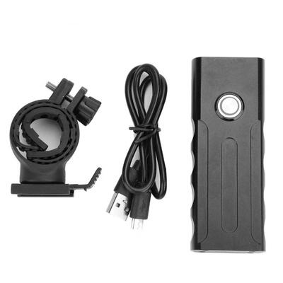 Greensen Cycling Bicycle Light LED Bike Front Lamp USB Flashlight Rechargeable with Holder