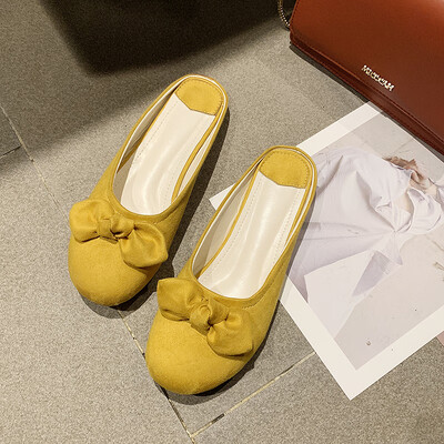 Chic cute candy color Muller shoes ins tide summer college wind butterfly flat bottom slippers
Chic cute candy color Muller shoes ins tide summer college wind butterfly flat bottom slippers