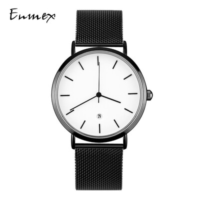 At the beginning of the school season gift translation Enmex creative design slim calendar style mysterious cold temperament watc
At the beginning of the school season gift translation Enmex creative design slim calendar style mysterious cold temperament watc