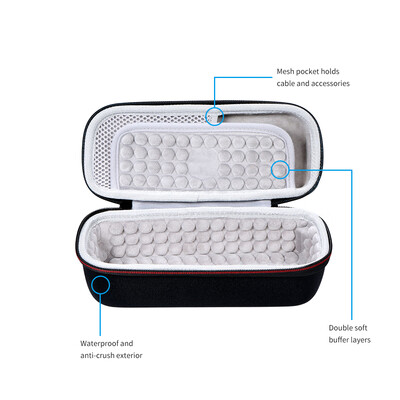 Hard EVA Case for Anker SoundCore Boost 20W BT Speaker Storage Bag with Soft Inner Lining&Waterproof Shell for Travel&Home
Hard EVA Case for Anker SoundCore Boost 20W BT Speaker Storage Bag with Soft Inner Lining&Waterproof Shell for Travel&Home